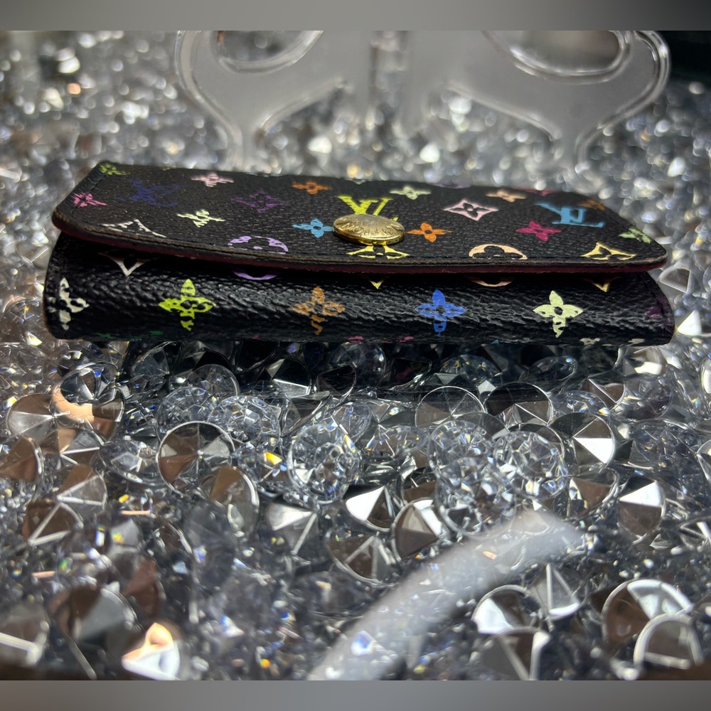 Louis Vuitton x Takashi Murakami Monogram Multicolore Multicles 4 Key Holder - Picture 6 of 9